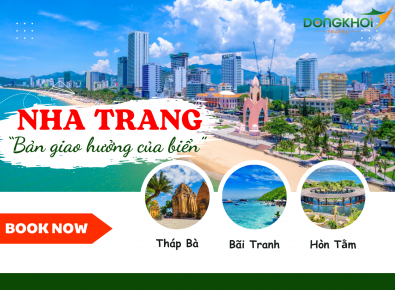 NHA TRANG - HÒN NGỌC VIỄN ĐÔNG - TOUR 3 ĐẢO VIP - TĂM BÙN HÒN TẰM - TEAM BUILDING - GALA DINNER