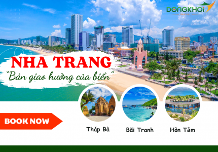 NHA TRANG - HÒN NGỌC VIỄN ĐÔNG - TOUR 3 ĐẢO VIP - TĂM BÙN HÒN TẰM - TEAM BUILDING - GALA DINNER